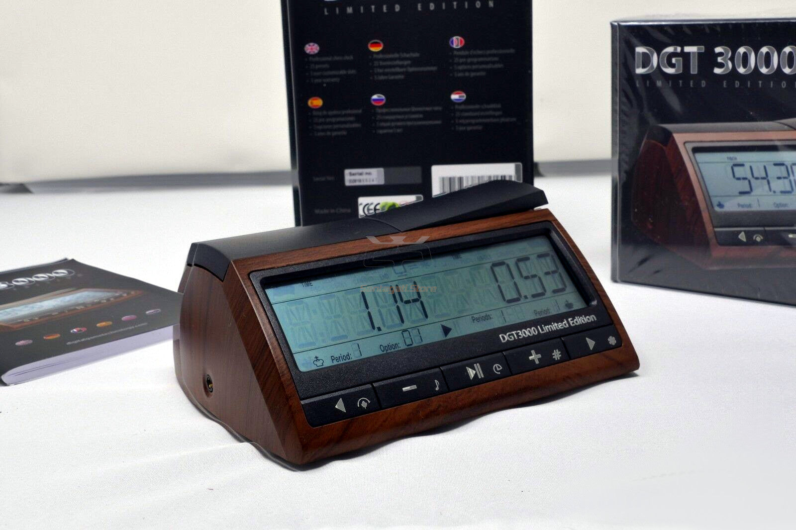 DGT 3000 Limited Edition Chess Clock ♟️ Chess Is Art, 51% OFF