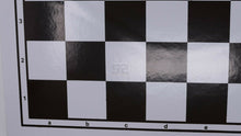 Carica l&#39;immagine nel visualizzatore di Gallery, Scacchiera in plastica pieghevole da Torneo [ 52 x 52 cm ]